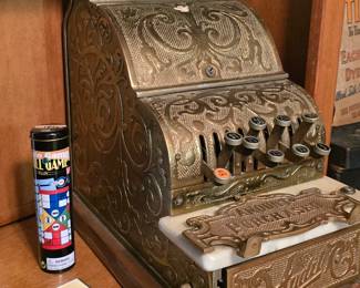 Side View of Candy Store Register  - Very Rare
