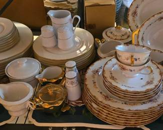 Haviland and Wimbley China Sets