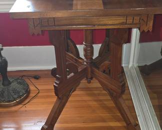 Base of Eastlake Rectangle Table
