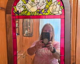 Stain Glass Mirror