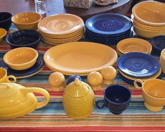 Fiesta Ware Dishes