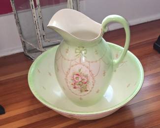 Washbowl and Pitcher