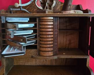 Inside Dental Cabinet 
