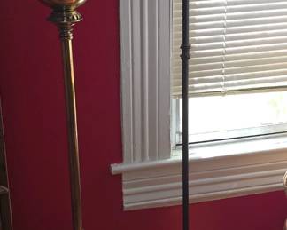 Kerosene Floor Lamp in Brass - Floor Lamp