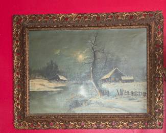 Antique Scenic Picture