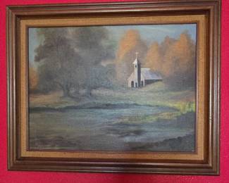 Scenic Peaceful Painting