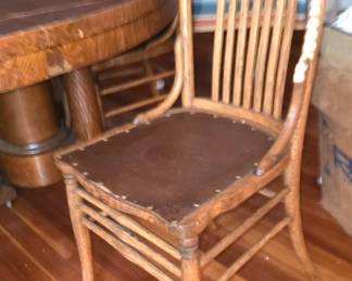 One of the Chairs of Dining Table