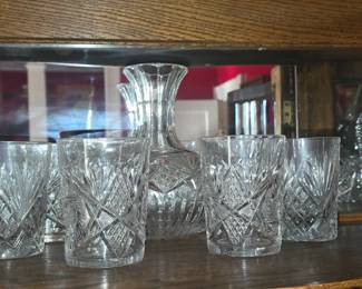American Brilliant Hand Cut Crystal