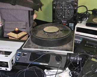 Slide Projectors - VHS Recorder 