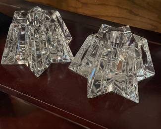 waterford candleholders