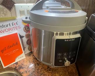 huge mint insta pot w/ books etc