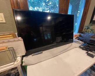 LARGE OUTDOOR TV - it was just taken down from the covered patio