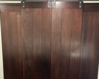 fabulous set of BARN DOORS with all hardware needed REDUCED $200 for ALL!!!