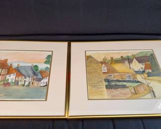 Two Signed Pieces