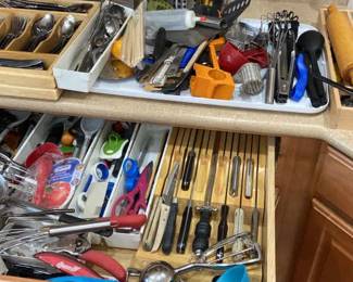 Giant Utensil Lot