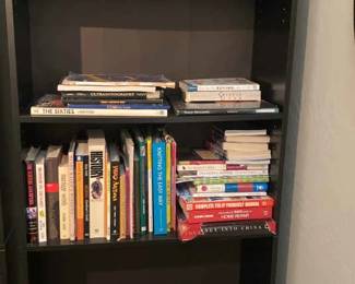 Black Bookshelf With Books