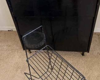 Dresser And Magazine Rack
