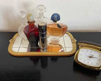 Perfume And Clock