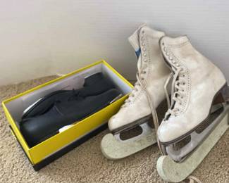 Tap shoes And Ice Skates