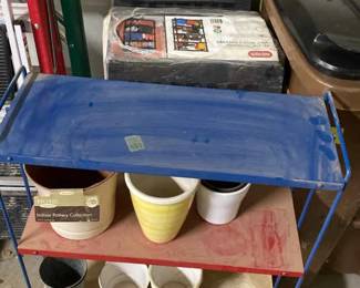 Shelving And Plant Pots