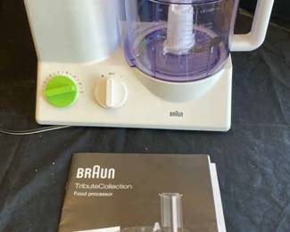 Braun Tribute Collection Food Processor 