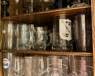 Party tems in the estate's full bar are all for sale!