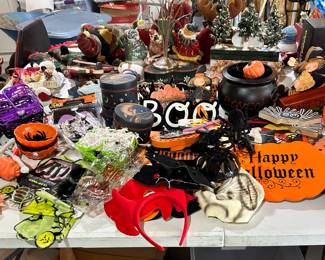 Lots of Halloween party shopping here!