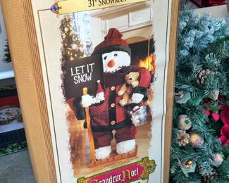 Animated tall Christmas Figurines! Some with box!