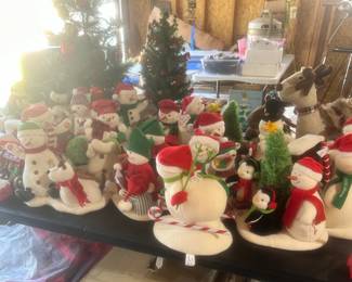 Over 30 animanted soft holiday figurines!