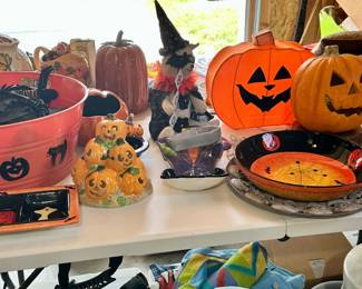 There is upscale Halloween decor and Halloween party supplies! Start shopping now!