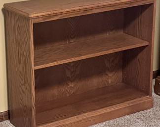 There are many shelves for sale throughout the house!