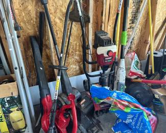 Weed eater, trimmer and other lawn/garden supplies