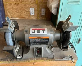 Jet, model JBG-6A, 6" shop bench grinder