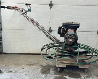 Whiteman 42" diameter, gas powered, walk-behind power trowel