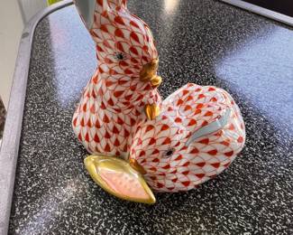 Herend Collectible bunnies