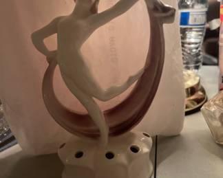 Several Flower Frog Fairies /Art Deco Vintage 