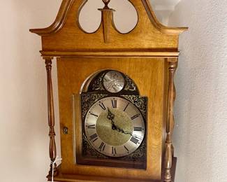 Another long case Grandmother Clock /working well also