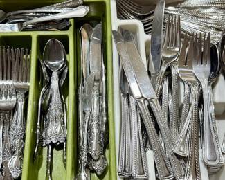 (3) flatware sets 