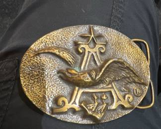 Anhauser Bush buckle
