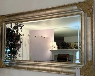 Very Large Wall Mirror / modern frame
