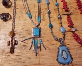 Assorted Sterling jewelry