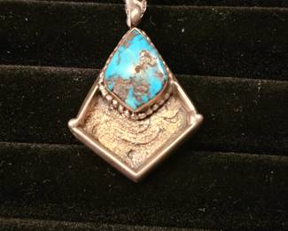 Sterling and Turquoise