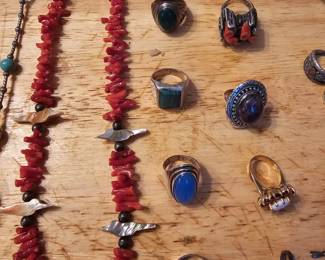 Assorted Sterling jewelry