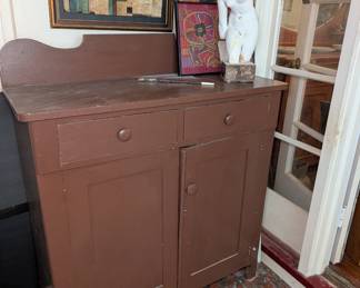 Painted Jelly Cupboard