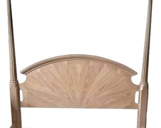 Bernhardt Atrium Court QueenSized Poster Headboard, Footboard, Bed Frame