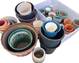 Gardening Pots Terracotta Plastic