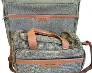 Vintage Hartmann Tweed Luggage Set