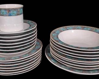 Studio Nova Village Trail Dishware 24 Pieces