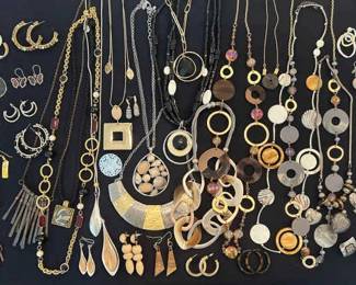 Bold EarthToned Costume Jewelry