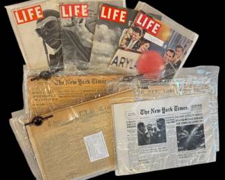 1900s Periodicals Life Magazines Roosevelt, Kennedy